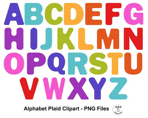 Alphabet Clipart