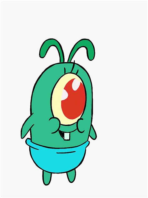 "Baby Plankton" Sticker for Sale by nbcfan2 | Redbubble