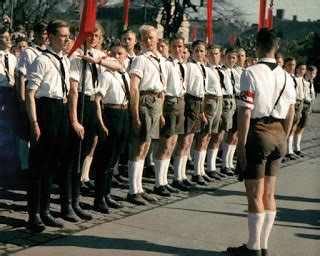 Hitler Youth Photographs: Color Photograph of Hitler Youth in Graz ...