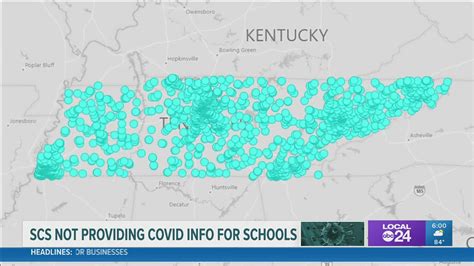 No individual SCS schools COVID numbers on Tennessee dashboard ...