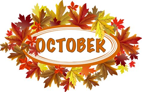 October Free Clip Art - ClipArt Best