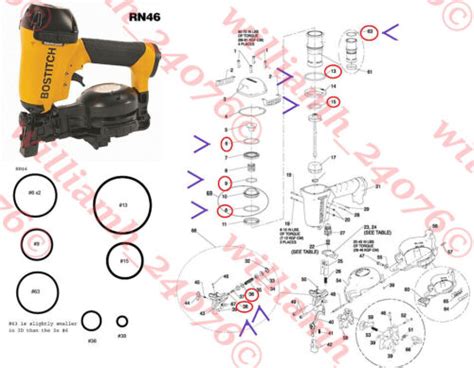 Bostitch Roofing Nailer Parts Diagram | Reviewmotors.co