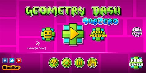 'Geometry Dash SubZero' is the latest stand-alone expansion for RobTop ...