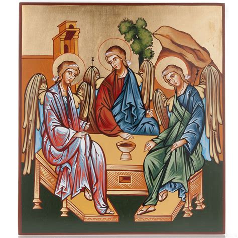 Holy Trinity icon 40x45cm, Romania | online sales on HOLYART.co.uk