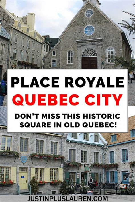 Place Royale Quebec City: Historical Landmark in Old Quebec