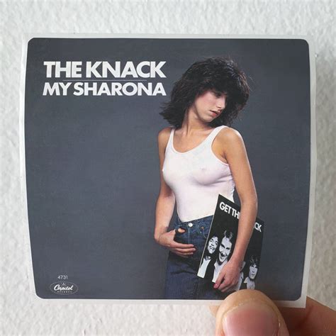 The Knack My Sharona Album Cover Sticker