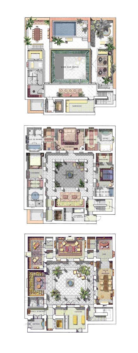 Riad Floor Plan - floorplans.click