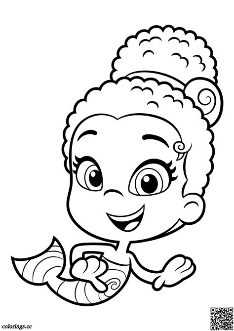 Bubble Guppies Zooli Coloring Pages Coloring Pages