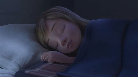 Inside Out - Riley Sleep | Divertidamente, Pixar, Animação