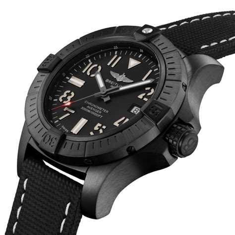 Avenger Automatic 45 Seawolf Night Mission DLC-coated titanium - Black ...