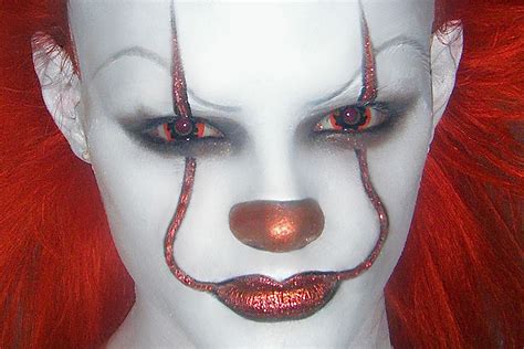 Isamaya Ffrench's Pennywise Halloween Makeup Is Scary Good