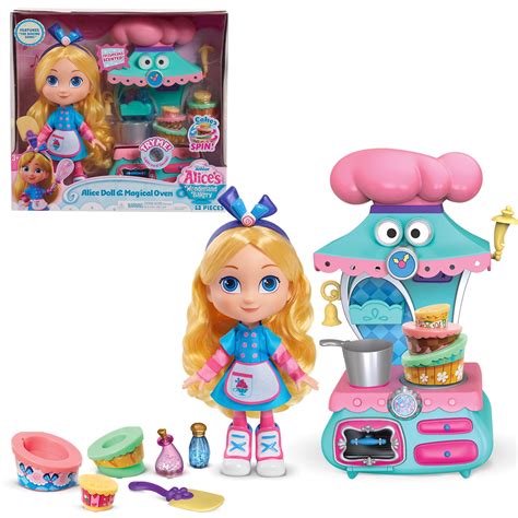 Disney Junior Alice’s Wonderland Bakery Alice & Magical Oven Set, Kids ...