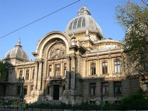 Bucharest Architecture Romania CEC Building - 1270 :: World All Details