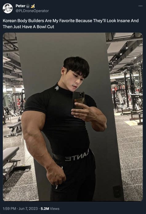 Korean Body Builders Are My Favorite Because They’ll Look Insane And ...