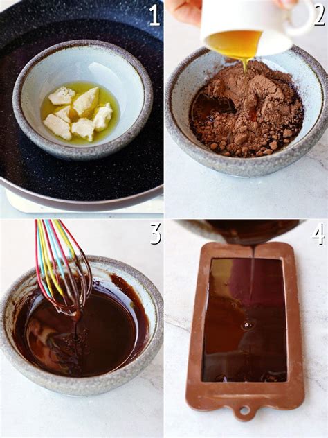 How To Make Chocolate (3 Ingredients) - Elavegan