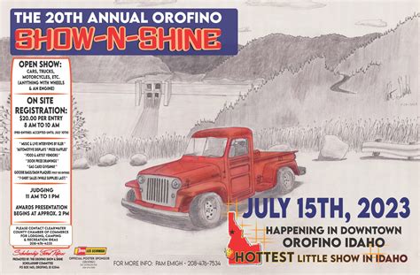 Orofino Show And Shine – Clearwater County Chamber Of Commerce ...