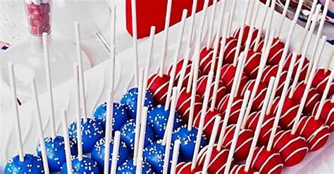 Mommy and Things: Flag Cake Pops