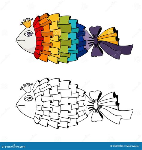 Rainbow Fish Printable Coloring Pages