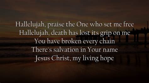 Phil Wickham - Living Hope (Lyric VIdeo) - YouTube