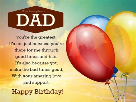 Happy Birthday Dad Quotes – Quotes and Sayings