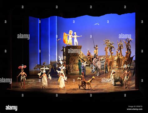 New York. Minskoff Theatre. The Lion King Stock Photo - Alamy