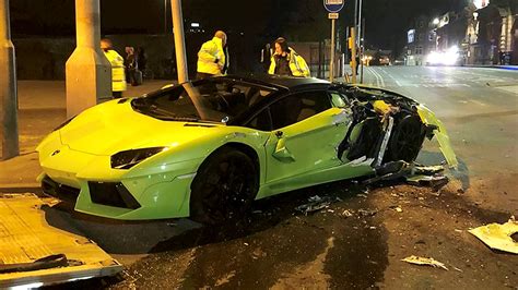 $400,000 Lamborghini Aventador crashes into city bus | Fox News