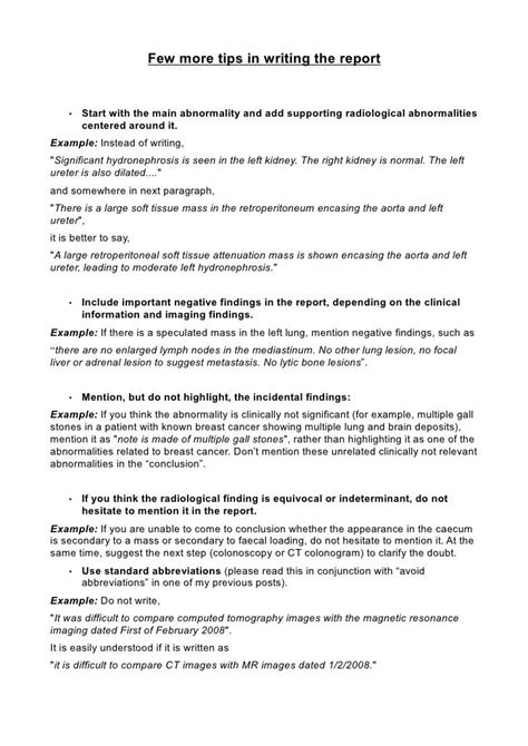 Abdominal X Ray Report Template (5) | TEMPLATES EXAMPLE