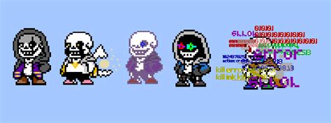 DeltaRune Sans Sprites (AUS) by Mikim505 on DeviantArt