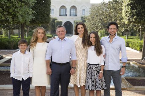 Die Königsfamilie von Jordanien Foto: Royal Hashemite Court Archives ...