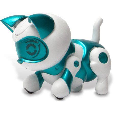 Tekno Robotic Pets, Newborn Kitty, Teal - Walmart.com | Pet cat toys ...