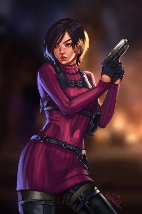 ArtStation - Ada Wong Fan Art (Resident Evil 4 Remake)