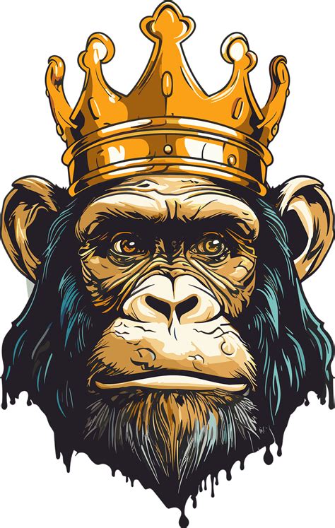 Download Ai Generated, Monkey, King. Royalty-Free Vector Graphic - Pixabay