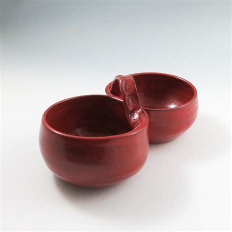 Pottery salsa server,condiment dish, salsa bowls,serving dish, ready to ...