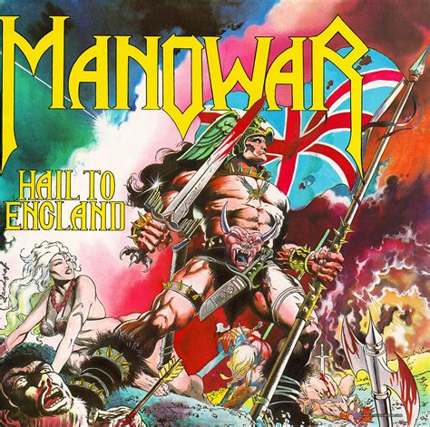 Classic Metal Album Covers: Manowar - Hail to England