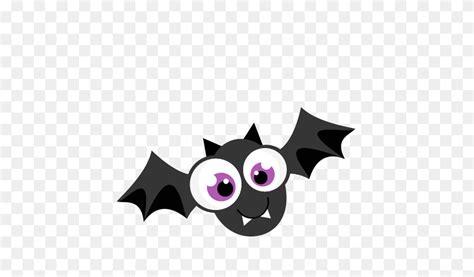 Pictures Of Cute Halloween Bat Drawings - Black Bat Clipart - FlyClipart