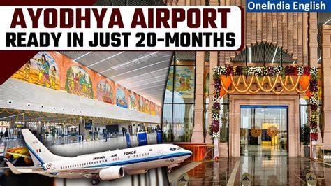 Ayodhya Airport: Inauguration of Maharishi Valmiki International ...