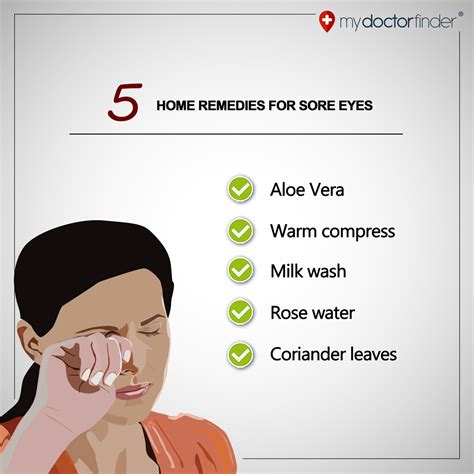 5 Home Remedies for Sore Eyes