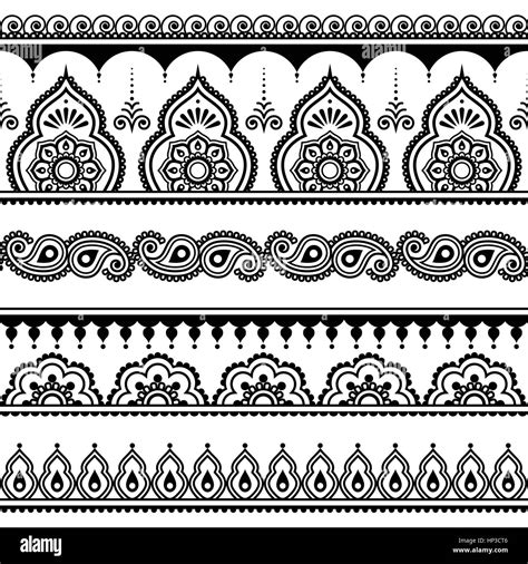 Traditional Indian Patterns Vector