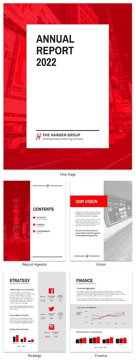 Annual Report Design Templates & Examples - Venngage