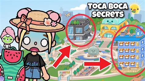 Toca Boca Secrets Toca Life World Hacks | NecoLawPie - YouTube