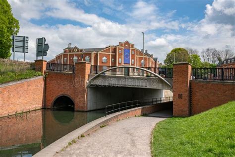 Stroud Brewery Bridge Over a Restored Section of the Stroudwater Canal ...