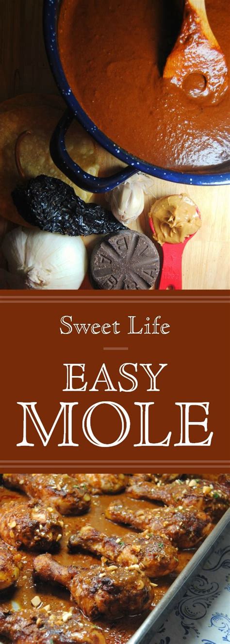 Easy Mole | Mole recipe mexican, Mexican food recipes authentic, Mole ...