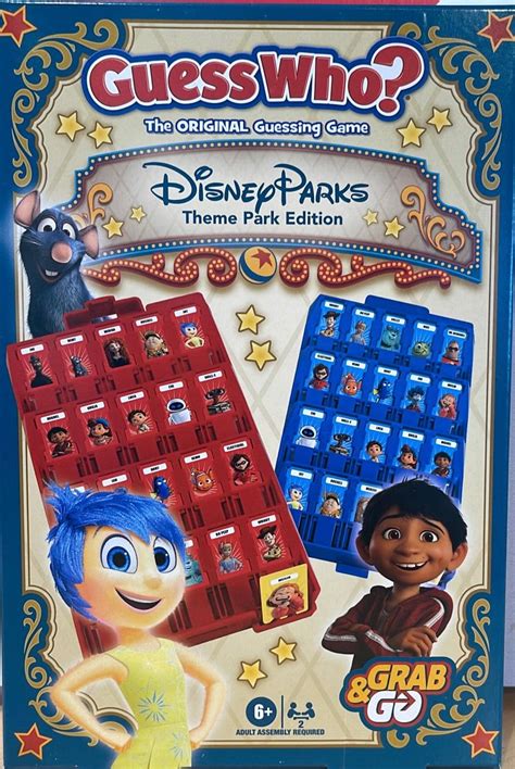 Disney Parks Pixar Guess Who? The Original Guessing Game New with Box ...