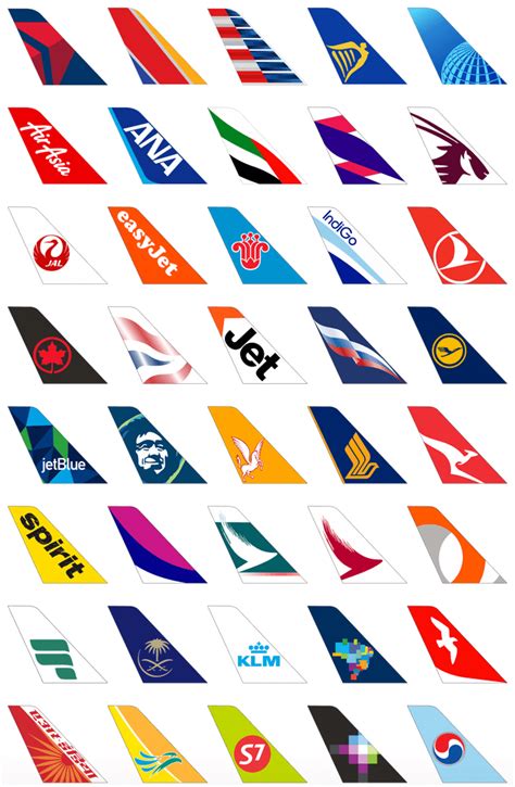 822 Airline logos matched with IATA and ICAO codes | Airline logo ...