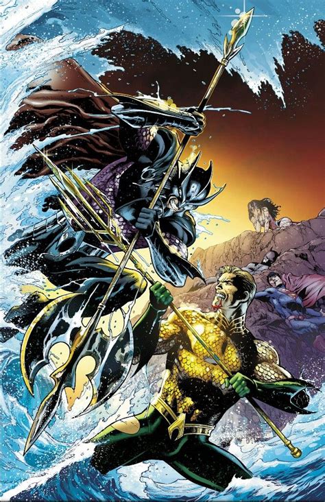 Aquaman vs Ocean Master | Aquaman dc comics, Aquaman, Ocean master