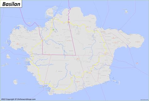 Basilan Island Map | Philippines | Discover Basilan Island with ...