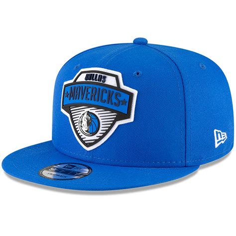 Men's Dallas Mavericks New Era Blue 2020 Tip Off Logo 9FIFTY Snapback Hat