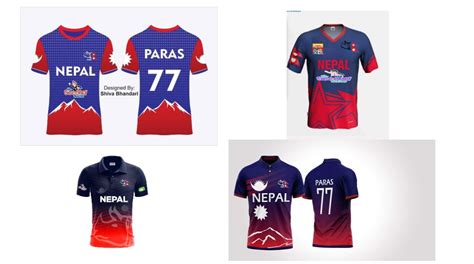 Open competition for the jersey design of the Nepal national cricket ...