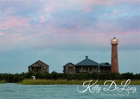 Lydia Ann Light, Aransas Pass Lighthouse at Sunrise Mounted Print ...