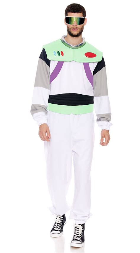 Men's A Real Buzz Costume, Men's Cartoon Space Ranger Costume - Yandy.com